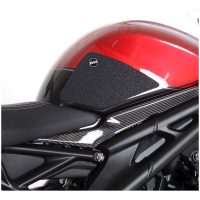 R&G RACING Tank Traction Pads Set 2 Pieces - Black Triumph Speed Triple 1200RR