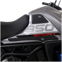 R&G RACING Tank Traction Pads Set 4 Pieces - Black Triumph Tiger 850