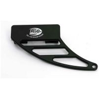 R&G RACING Toe Chain Guard (Shark Tooth) Black Alu