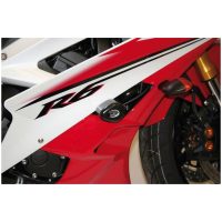 R&G RACING Upper Aero Crash Protectors Black Yamaha