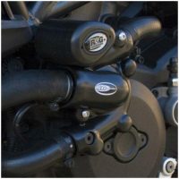 R&G RACING (Water Pump) Left Crankcase Protection Cover Black Ducati