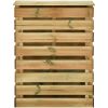 Ribbad trädgårdskompost 3 st 80x50x100 cm impregnerad furu vidaXL 80 x 50 x 100 cm – miniatyr 4