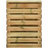 Ribbad trädgårdskompost 4 st 80x50x100 cm impregnerad furu vidaXL 80 x 50 x 100 cm – miniatyr 4