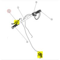Rieju MX12 Bakre bromssystem