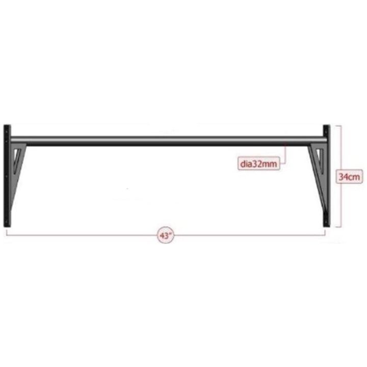 Riggdelar chin up bar kort enkel - Master fitness Master Fitness – bild 2