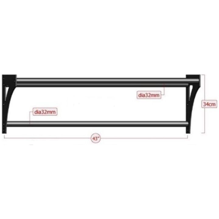 Riggdelar triangulär chin up bar kort - Master fitness Master Fitness – bild 2