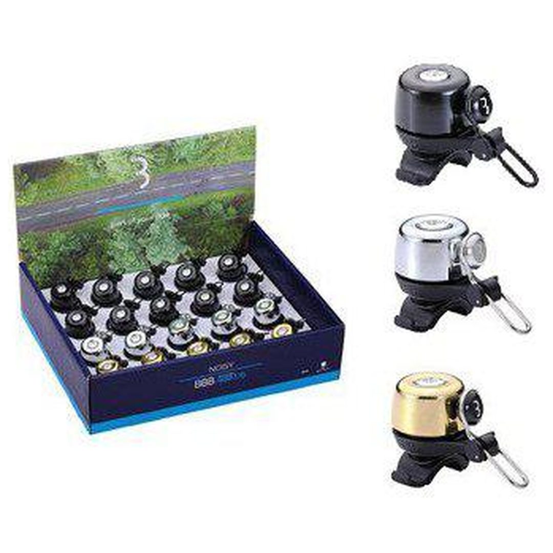 Ringklocka Noisy Brass Svart Silver Guld BBB