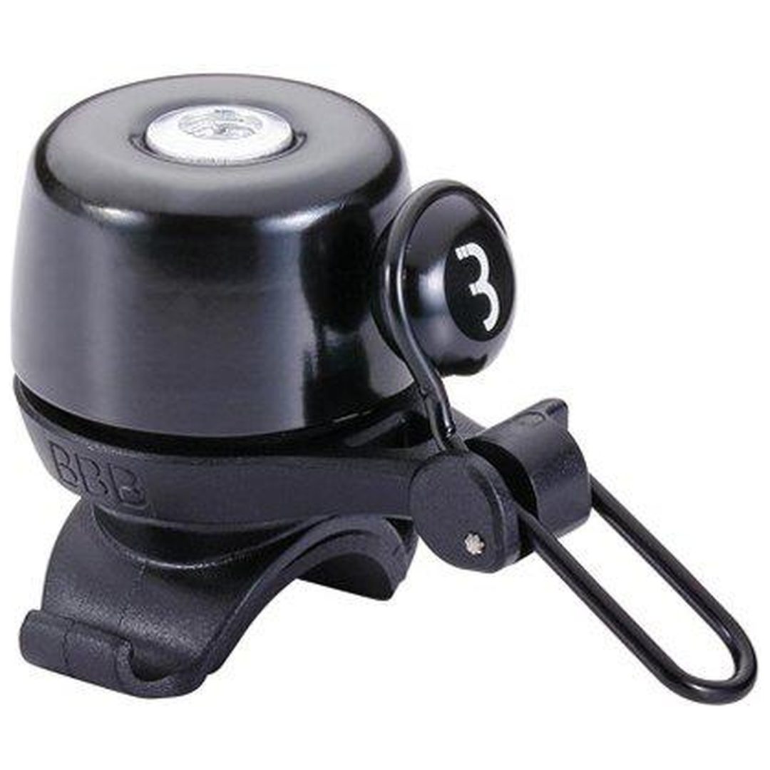 Ringklocka Noisy Mässing Svart BBB
