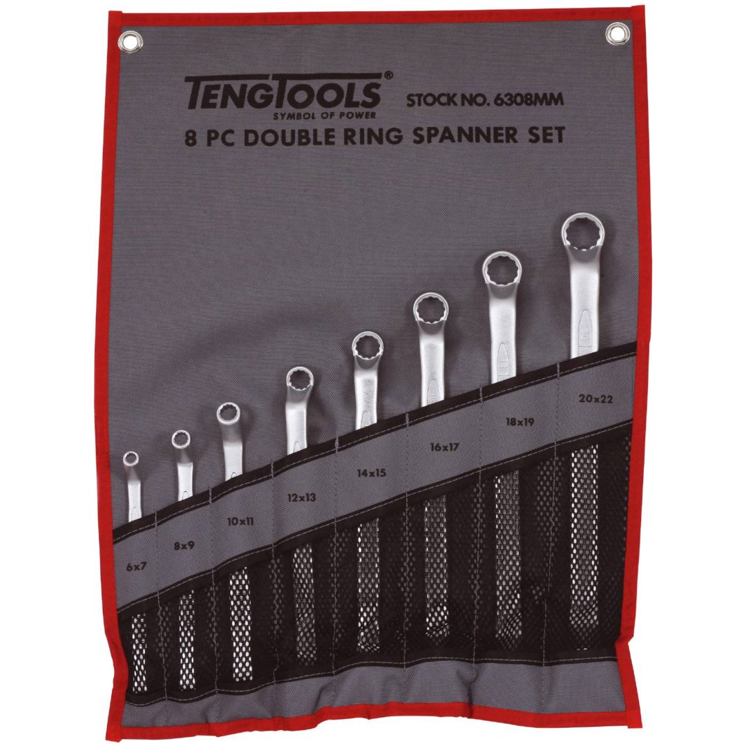 Ringnyckelsats 6308MM Teng Tools RINGNYCKELSATS 6-22MM 6308MM