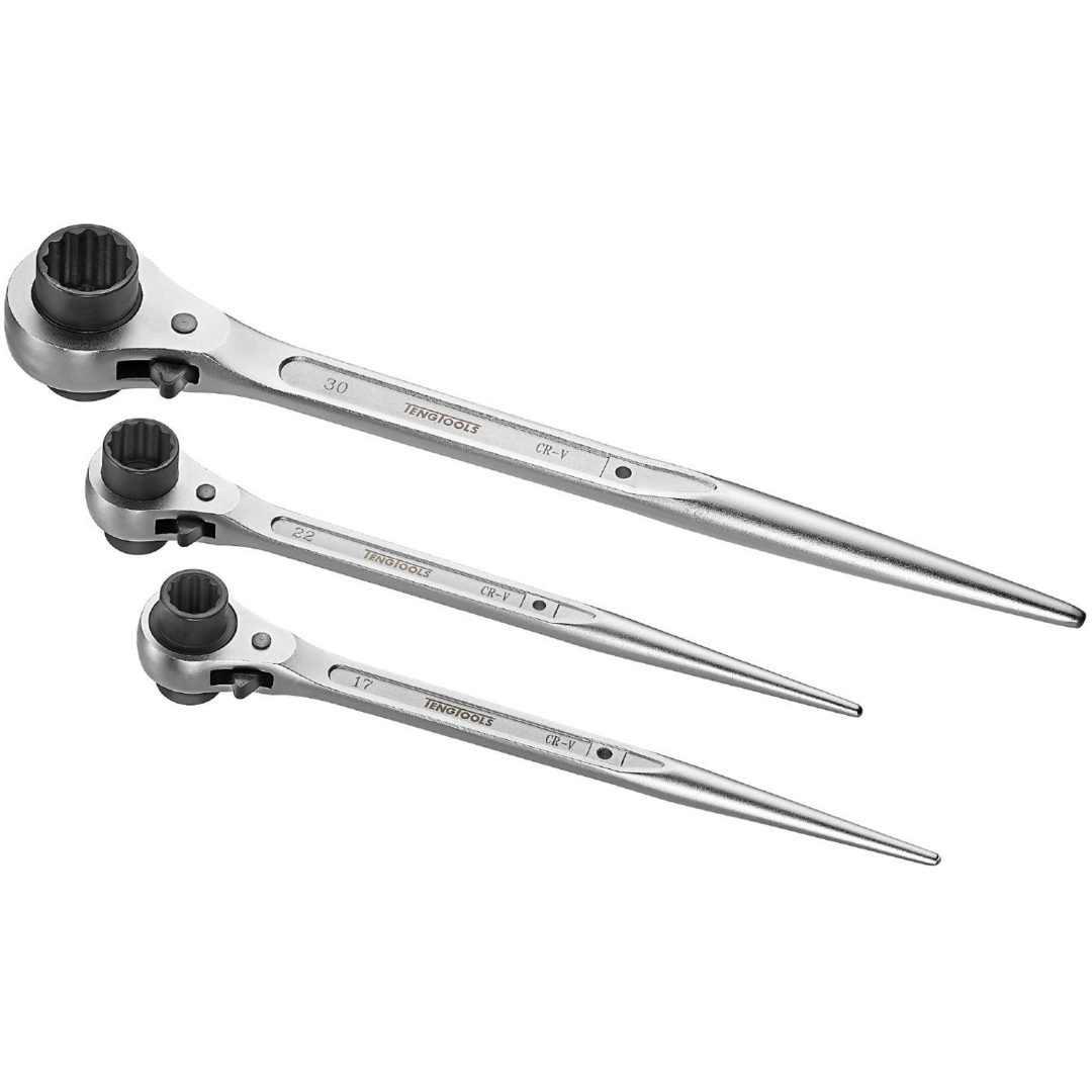 Ringspärrnyckel PWG1719 / PWG2730 Teng Tools RINGSPÄRRNYCKEL 17X19MM – bild 2