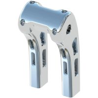 RISER W/1.25" CLAMP GHOST 8" CHROME