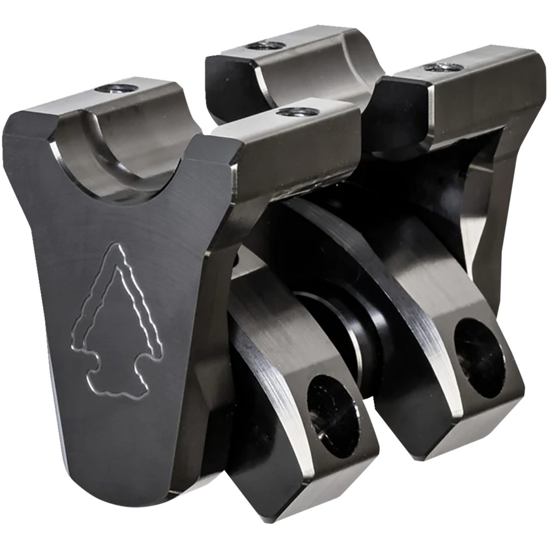 Riserkit 2" Pivoting Svart Anodiserad ROX SPEED FX