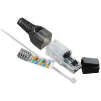 RJ45 PLUGG K6UTPACTPG6TLU001