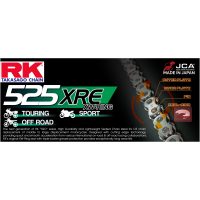 RK 525XRE XW-ringchain +CLF(nitlås.)