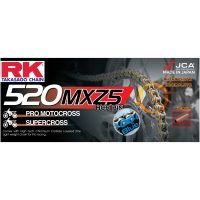 RK BB520MXZ5 Offroad Pro Kedja Blå +CL (clip kedjelås) EJ O-ring
