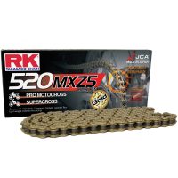 RK GB520MXZ5 Offroad Pro Kedja Guld +CL (clip kedjelås) EJ O-ring