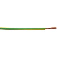 RK (H05V-K), 1x1,0 mm², Grön/gul, R100, 300/500V MALMBERGS