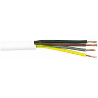 RKK (H05VV-F), 4G1,5 mm², Vit, R100, 300/500V MALMBERGS