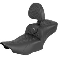Roadsofa Extended Reach Seat - with Backrest - Gray Stitch