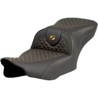 Roadsofa Seat - Dragon Scale Stitch - Gold Stitch - w/o Backrest