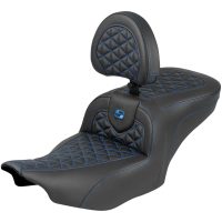Roadsofa Seat - with Backrest - Blue Stitch
