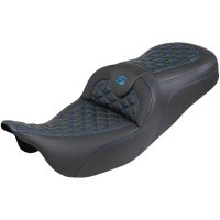 RoadSofa Tri Gripper Seat - Standard Reach - Blue Stitch - w/o Backrest