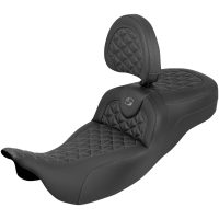RoadSofa Tri Gripper Seat - Standard Reach - Gray Stitch - w/ Backrest