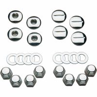 Rocker Shaft End Plugg- och muttersats Krom COLONY
