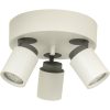 Rollo Takspot, Rund 3 Vit ANETA HOME Sockel GU10 Vit /Grå – miniatyr 3