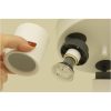 Rollo Takspot, Rund 3 Vit ANETA HOME Sockel GU10 Vit /Grå – miniatyr 5