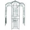 Rosenbåge 250 cm mörkgrön vidaXL – miniatyr 2