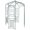 Rosenbåge 250 cm mörkgrön vidaXL – miniatyr 1