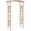 Rosenbåge bambu 118x40x187 cm vidaXL – miniatyr 2