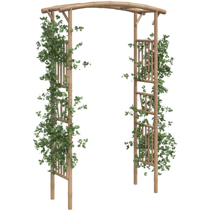 Rosenbåge bambu 118x40x187 cm vidaXL – bild 3
