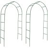 Rosenbåge för klätterväxter 2 st vidaXL – miniatyr 2