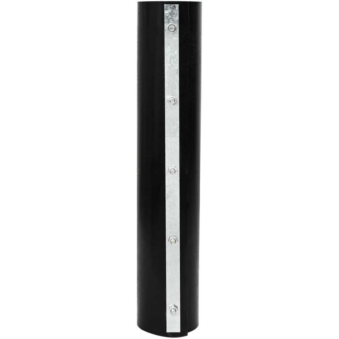Rotbarriär med anslutningsrälsar Svart 1,5 mm HDPE vidaXL 0.7 x 15 m – bild 5