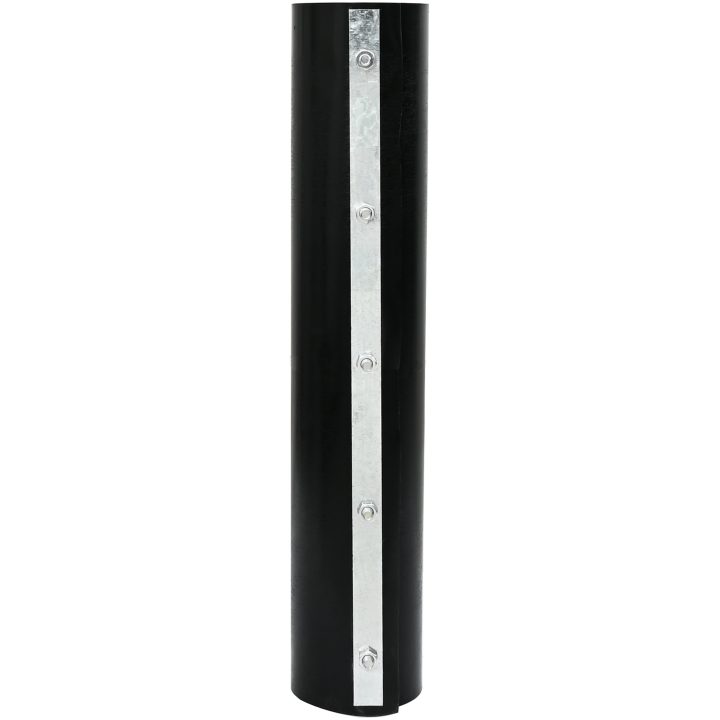 Rotbarriär med anslutningsskenset Svart 1,5 mm HDPE vidaXL 0.7 x 10 m – bild 5