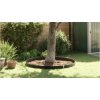 Rotbarriär med kopplingsrälsar Svart 1,5 mm HDPE vidaXL 0,7 x 3 m – miniatyr 4