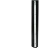 Rotbarriär med kopplingsrälsar Svart 1,5 mm HDPE vidaXL 0,7 x 3 m – miniatyr 5