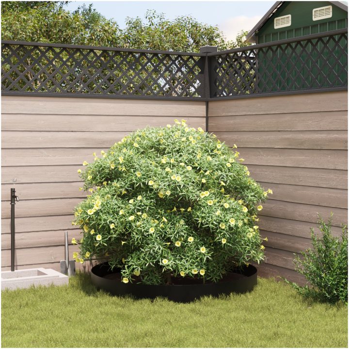 Rotbarriär Svart 1.5 mm HDPE vidaXL 0,7 x 15 m – bild 3