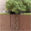 Rotbarriär Svart 1,5 mm HDPE vidaXL 0.7 x 3 m – miniatyr 9