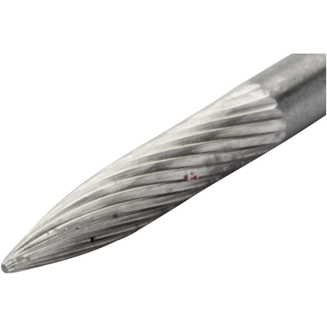 Roterande Fil 3 mm Aluminium Spetsad Form BAHCO Längd: 40 mm / Antal tänder: 14 / Tandning: M – bild 2
