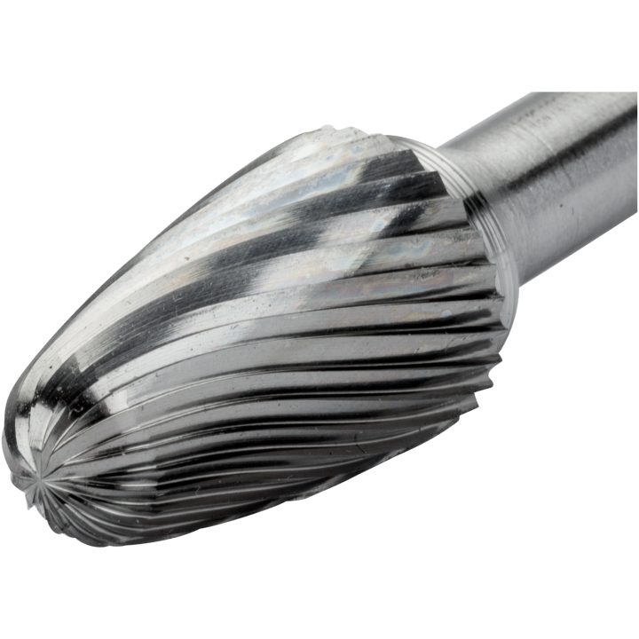 Roterande Fil 3 mm Metall Spetsad Rundad Topp BAHCO Längd: 40 mm / Antal tänder: 14 / Tandning: M – bild 2