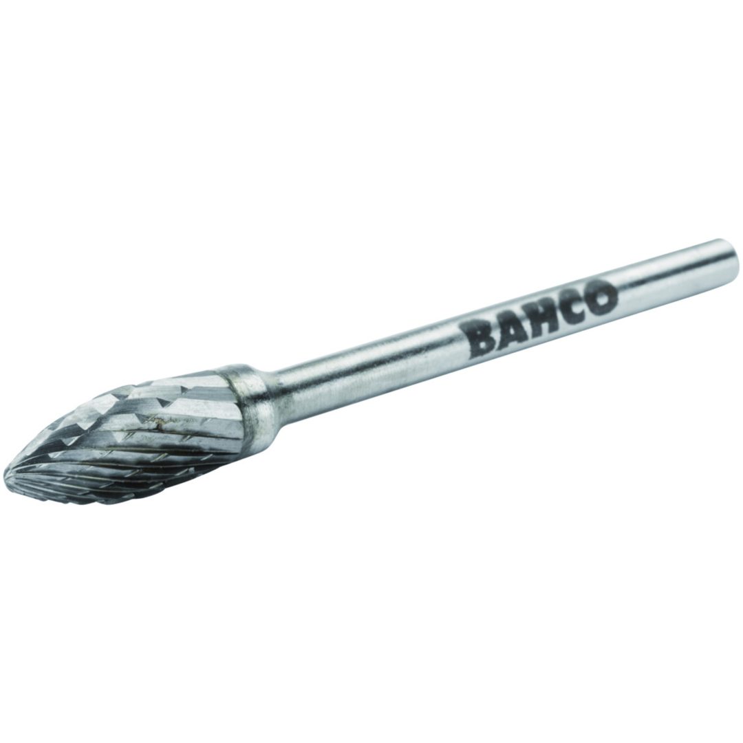 Roterande Fil 6 mm Metall Flamform BAHCO Längd: 65 mm / Antal tänder: 20 / Tandning: M