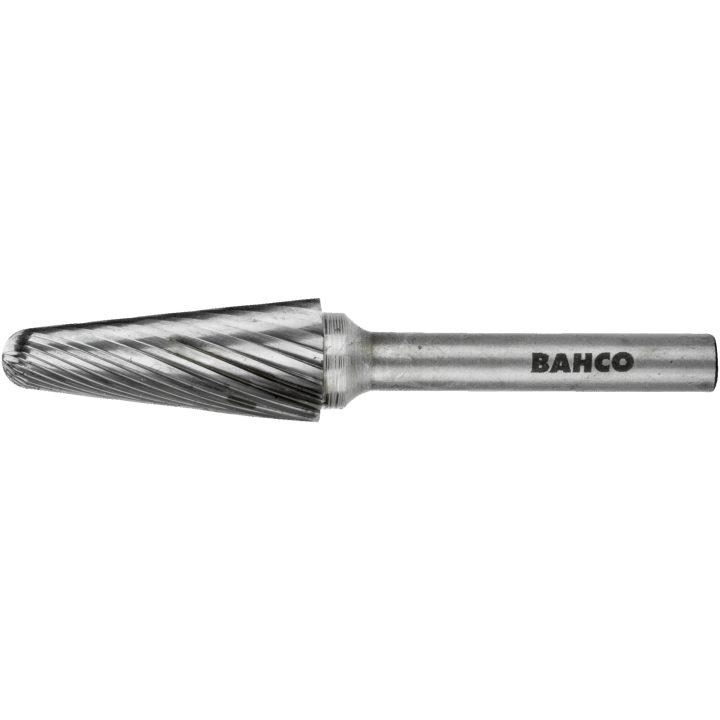 Roterande Fil 6 mm Metall Konisk Rundad Topp BAHCO Längd: 60 mm / Antal tänder: 20 / Tandning: M – bild 3