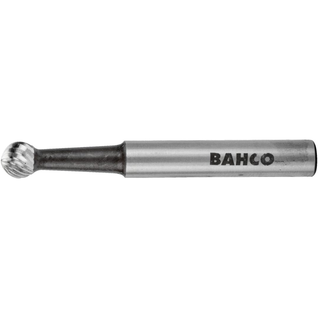 Roterande Fil 6 mm Metall Kulform BAHCO Huvud dimater: 6 mm / Huvudlängd: 6 mm / Tandning: M – bild 3