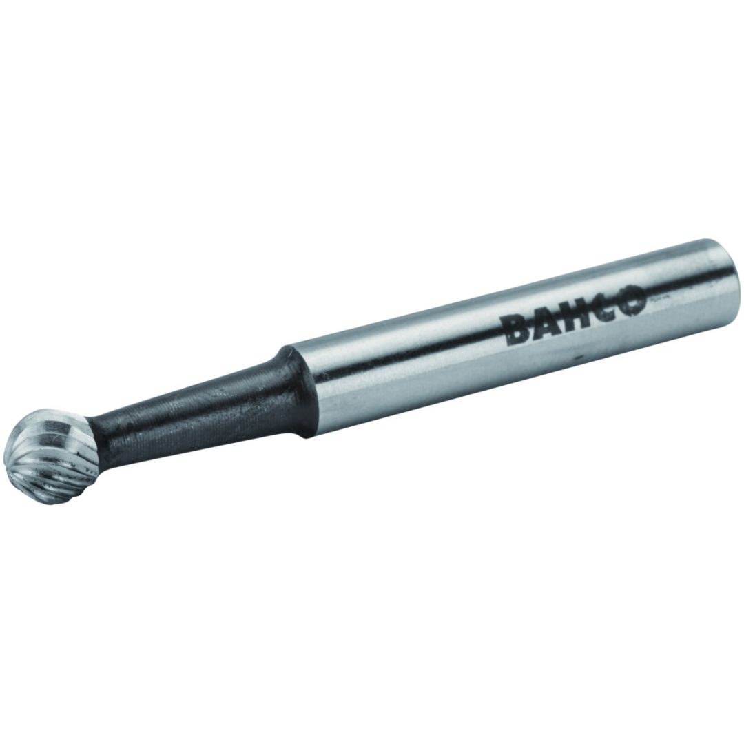 Roterande Fil 6 mm Metall Kulform BAHCO Huvud dimater: 6 mm / Huvudlängd: 6 mm / Tandning: M