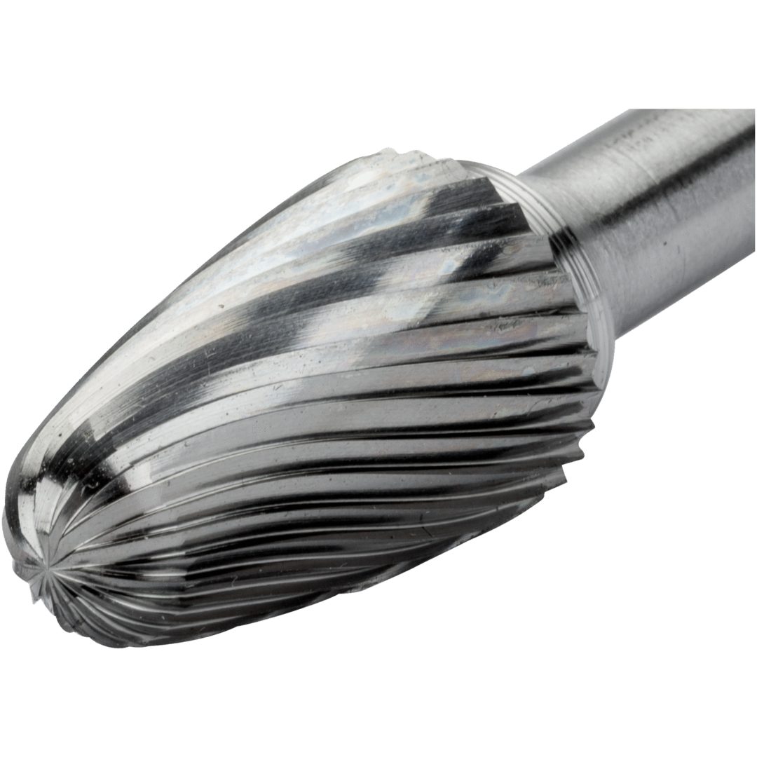 Roterande Fil 6 mm Metall Spetsad Rundad Topp BAHCO Längd: 50 mm / Antal tänder: 16 / Tandning: M – bild 2