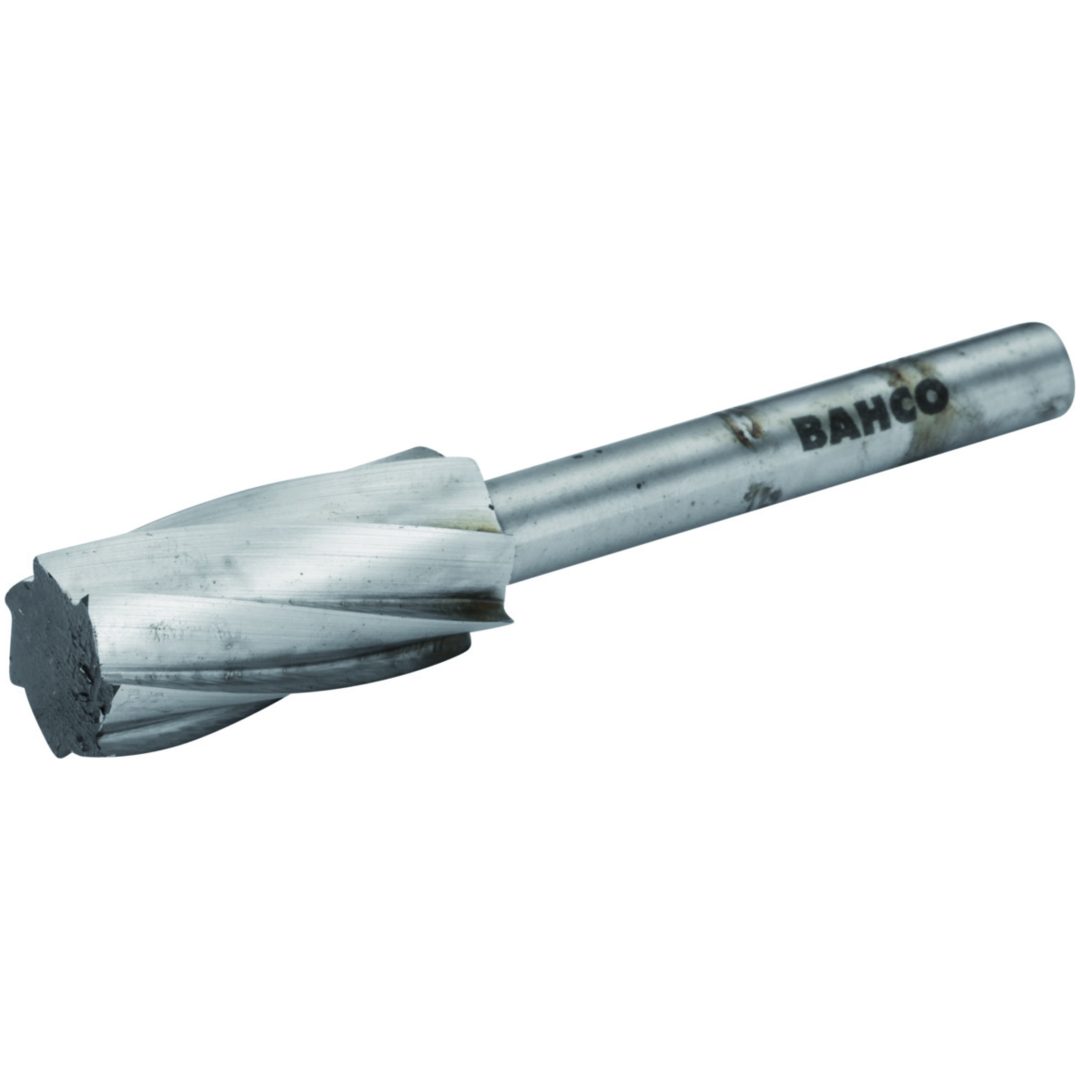 Roterande Fil 6 mm Mjukt Stål Cylindrisk A-form BAHCO Huvud dimater: 6 mm / Huvudlängd: 16 mm / Tandning: M