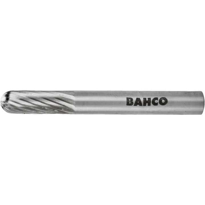 Roterande Fil 6 mm Mjukt Stål Cylindrisk Rundad Topp BAHCO Huvud dimater: 6 mm / Huvudlängd: 16 mm / Tandning: M – bild 3
